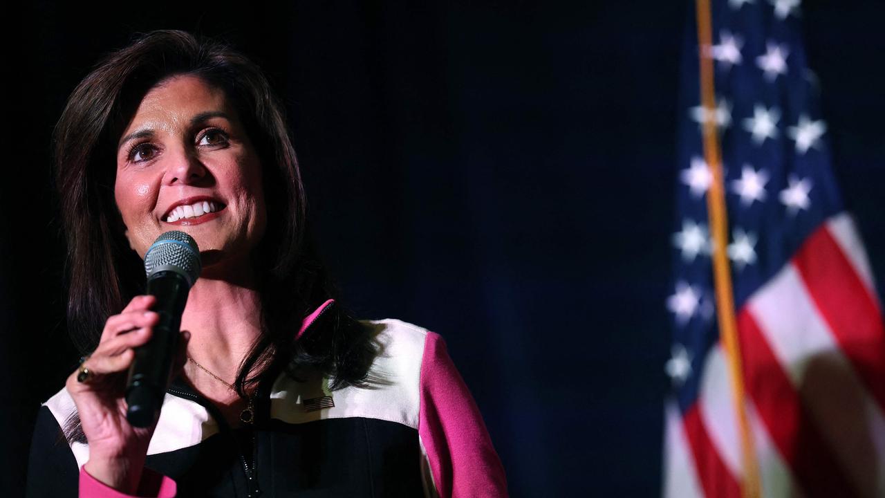 Nikki Haley dropped out of the presidential contest last month and still got near 20 per cent of Pennsylvania’s votes. (Photo by Kevin Dietsch / GETTY IMAGES NORTH AMERICA / Getty Images via AFP)