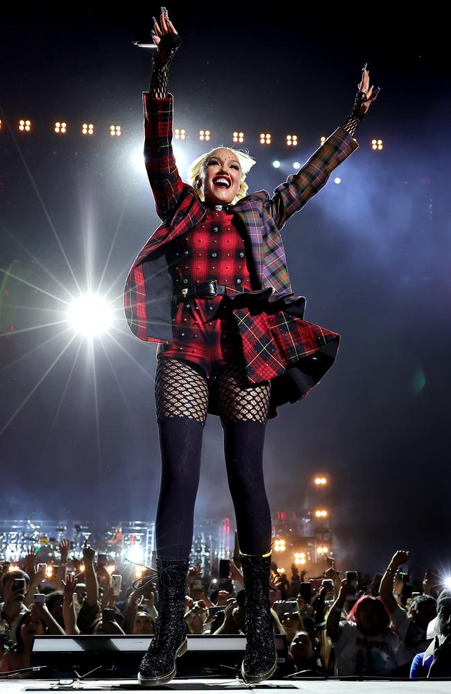 Gwen Stefani performs at Coachella in Indio, California. Picture: Theo Wargo/Getty Images for Coachella