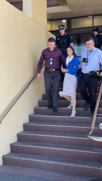 Jessica Blinda Polsoni arrested at Mackay court after 'sovereign citizen' outburs