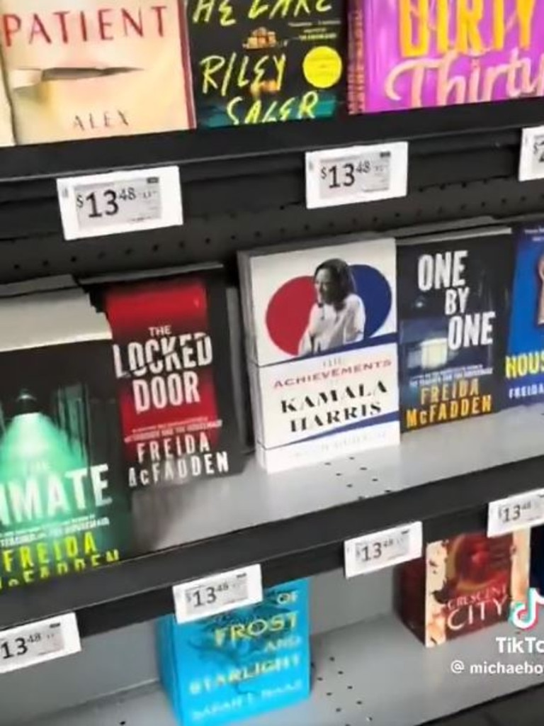 The book has been spotted on sale in Walmart. Picture: TikTok