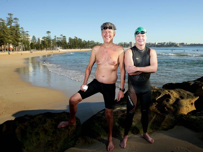 The Balmoral Beach Club members have been training at Manly Beach. Picture: Annika Enderborg