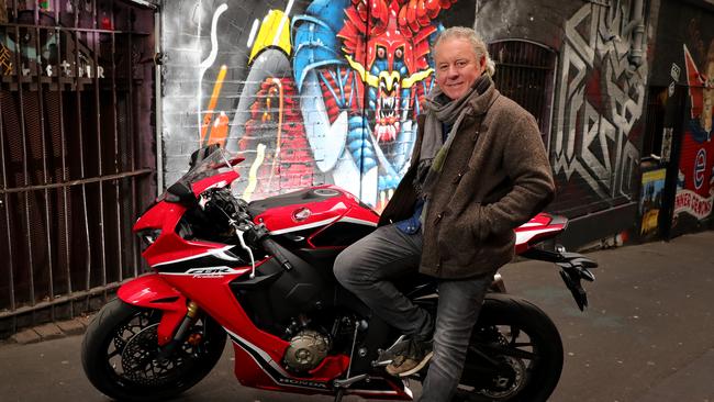 Motorcycle World Champion Wayne Gardner has a documentary on his life at Melbourne's International Film Festival, directed by Jeremy Sims. Picture: Stuart McEvoy