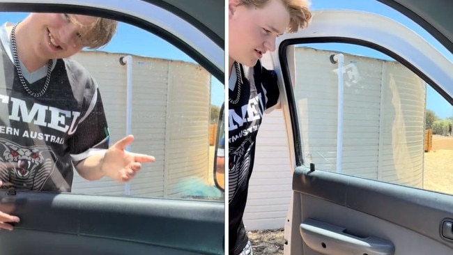 Gen Z baffled by old-school door lock. Picture: TikTok