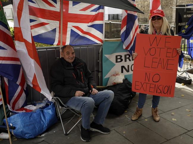 Brexit has divided Britain. Picture: AP