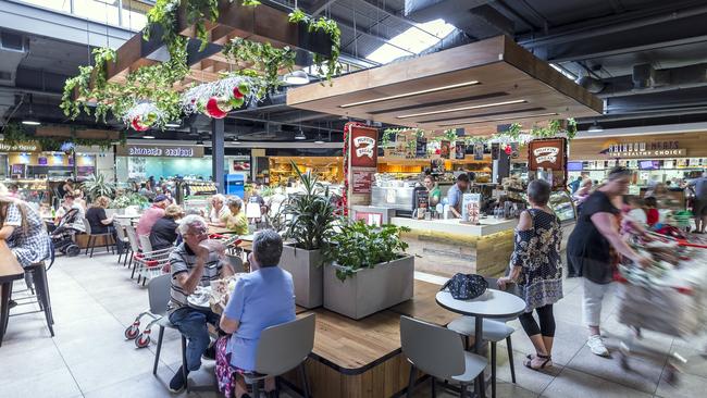 Chirnside Park Shopping Centre’s food court.