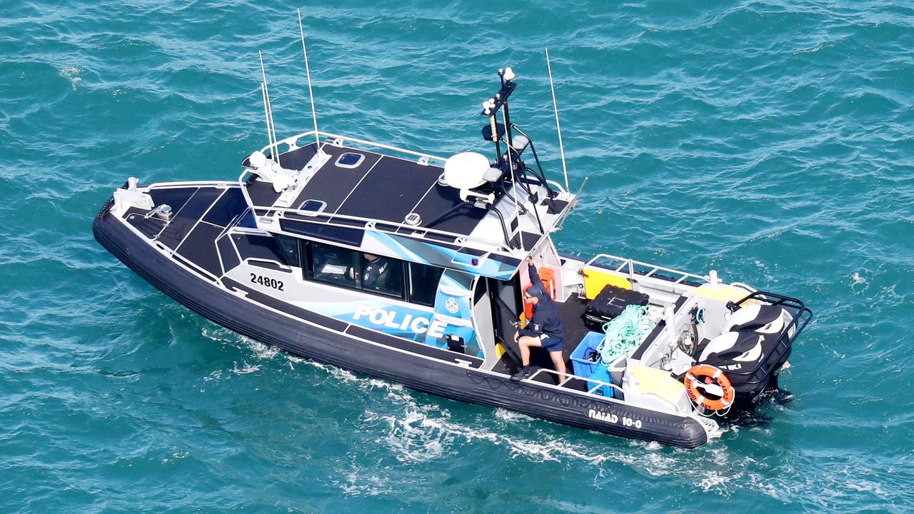 The search for the missing Yak-52 plane around South Stradbroke Island (Jumpinpin) where the pilot and passenger on board are still missing. Picture: NIGEL HALLETT