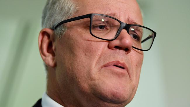 Former prime minister Scott Morrison. Picture: NCA NewsWire / Tracey Nearmy