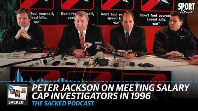 SACKED: Meeting AFL investigators on Peter Jackson's first day at Essendon