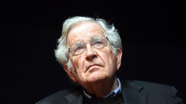 Noam Chomsky.