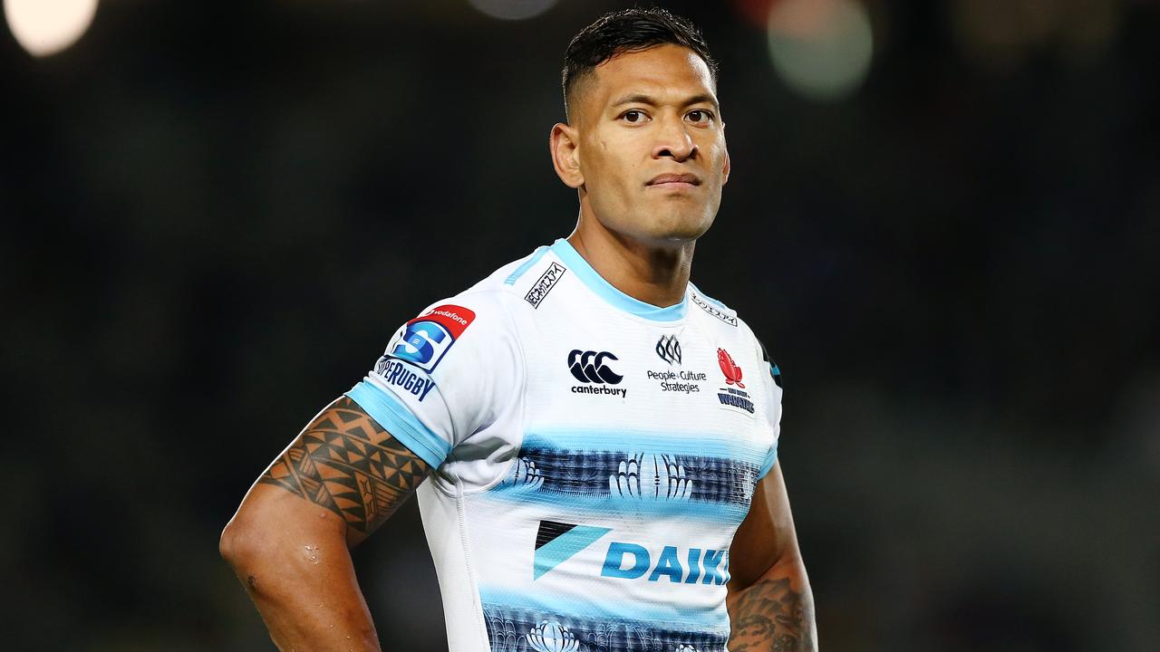 Israel Folau has courted controversy once again. 