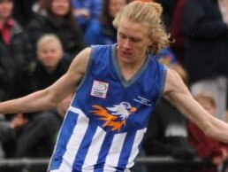 Collingwood recruit Jaidyn Stephenson in action during Ferntree Gully's under-17s grand final in 2015.