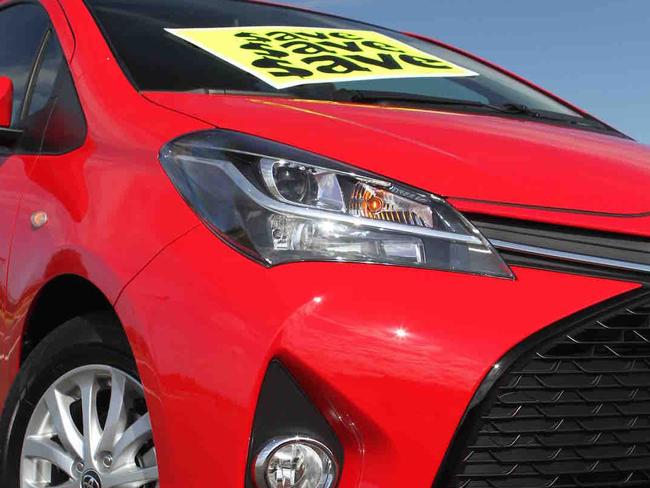 Toyota sales ... are still the highest this month. Picture: Sarah Matray