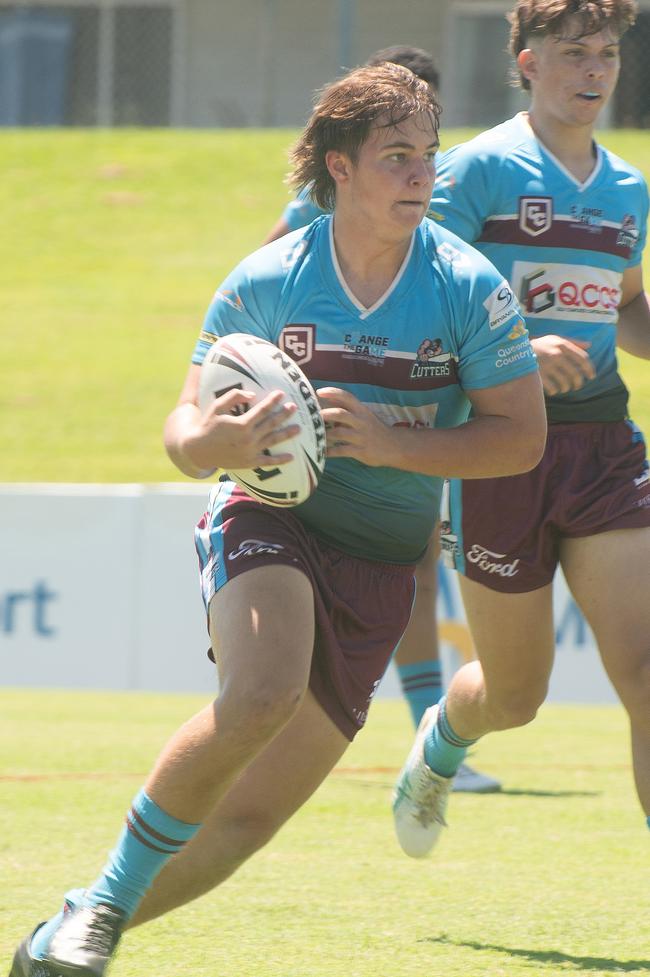 Oscar Bishop Mackay Cutters vs Central Queensland Capras Cyril Connell Saturday 8 March 2025 Picture:Michaela Harlow
