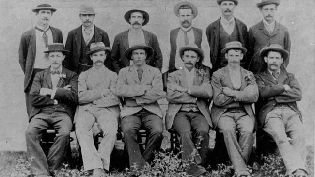 Soldiers of the South African War from Mackay. Picture: Mackay Regional Council Libraries