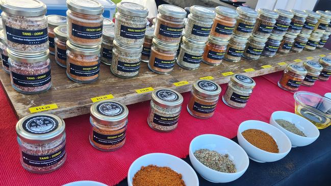 Sum Blokes BBQ Rubs &amp; Spices were popular at markets across southeast Queensland and in Logan, where they were used in products from Bee Kind Honey and Relish the Taste. Picture: Contributed