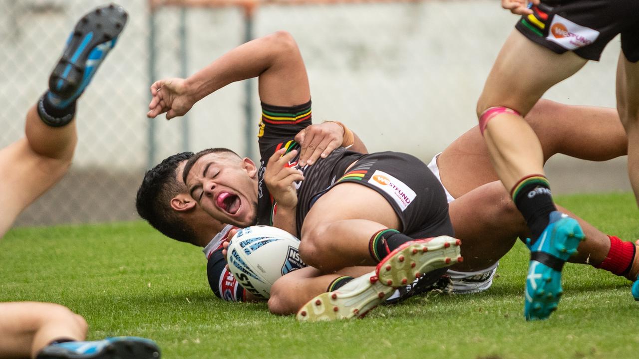 Bayden Moran was among the tryscorers for Penrith. Picture: Julian Andrews