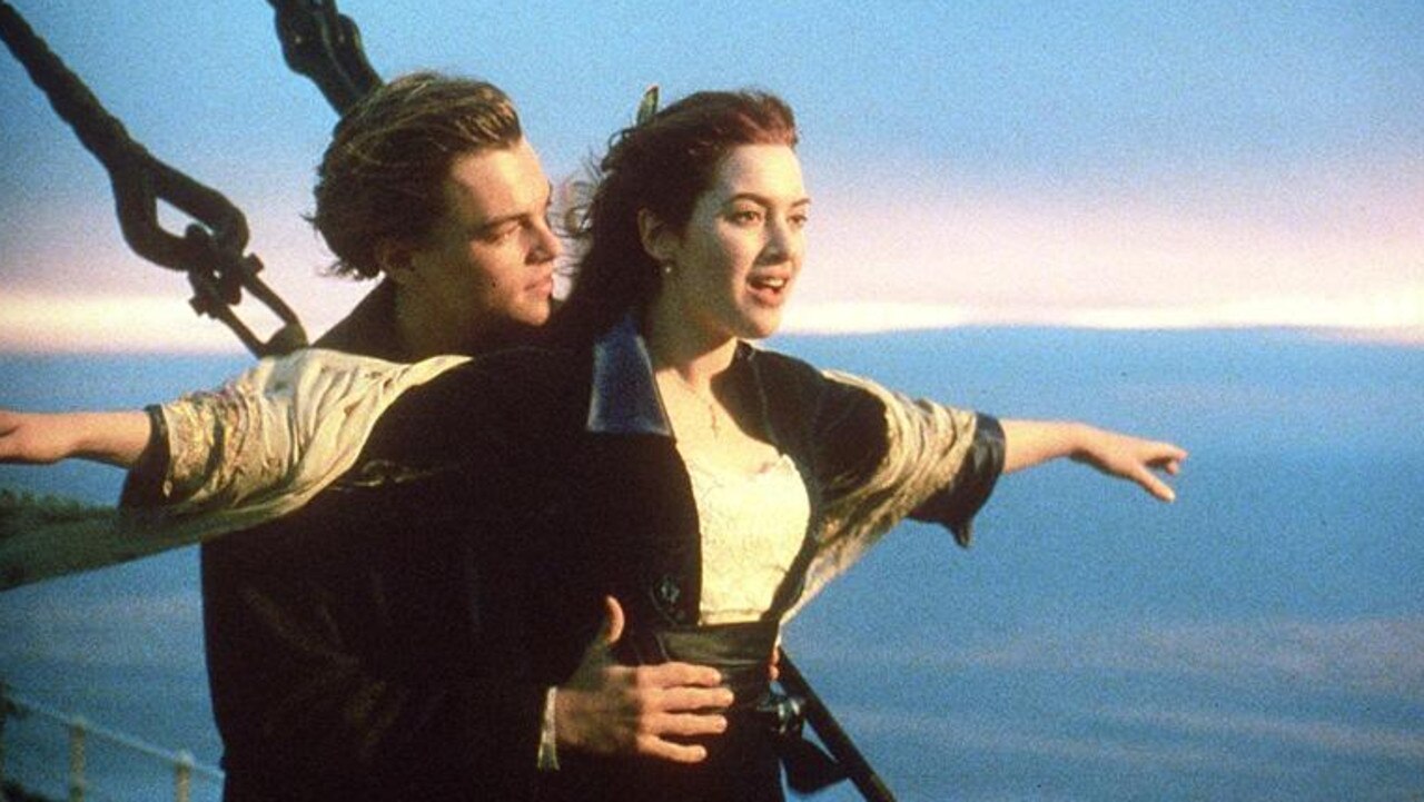 Actors Leonardo DiCaprio and Kate Winslet in a scene from the movie Titanic. Picture: AFP Photo/Paramount Pictures/20th Century Fox/mn