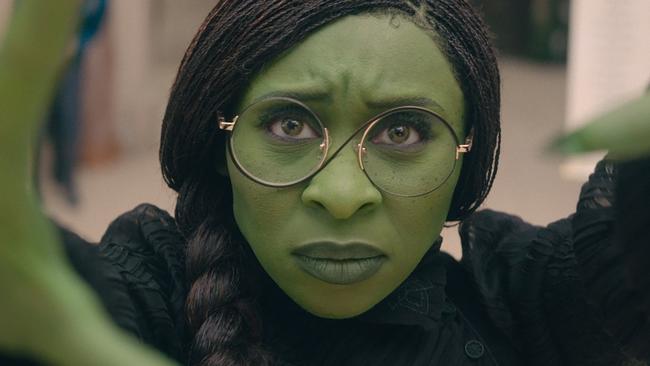 Approved film stills from the movie WICKED. Cynthia Erivo is Elphaba in WICKED, directed by Jon M. Chu