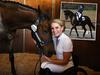 Back in the saddle after horror crash
