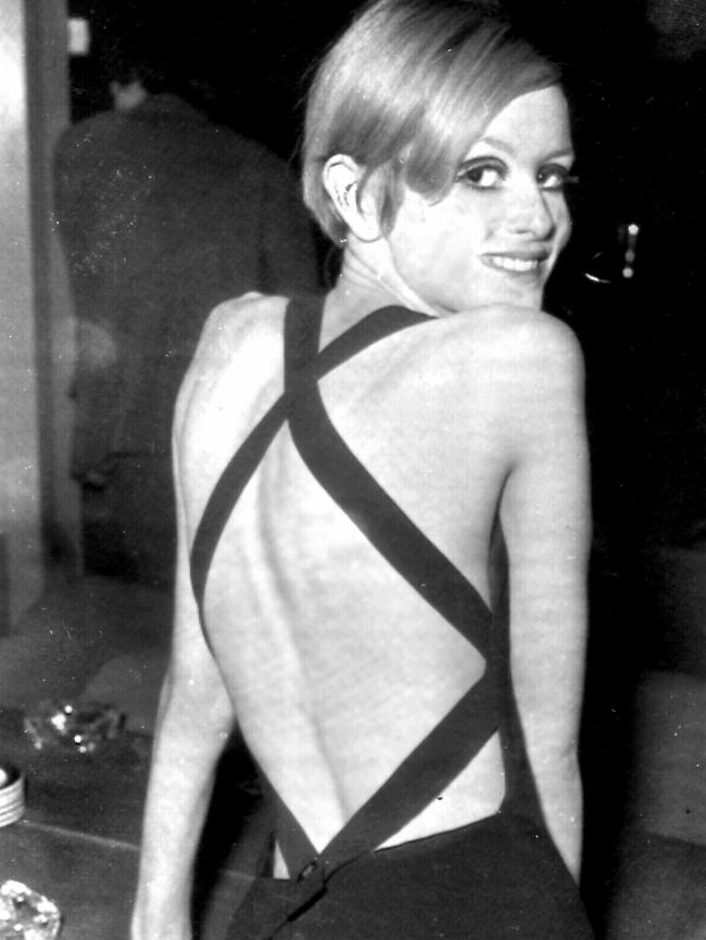 1960s model Twiggy (real name Leslie Hornby) was straight up and down.