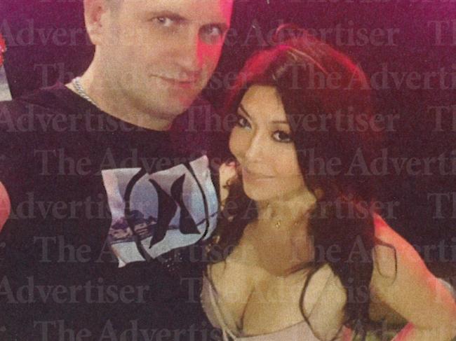 Fugitive Andrea Chan Reyes, who was wanted by the FBI over the fatal hit-run crash of Agustin Rodriguez Jr in Los Angeles, pictured with her partner Paul Blair, in pictures released by the Adelaide Magistrates Court. Picture: supplied ***Exclusive pix. Must watermark if used online ***