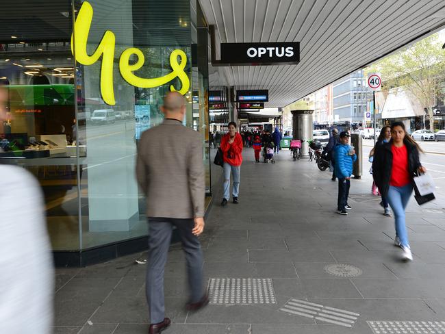 MELBOURNE, AUSTRALIA - NewsWire Photos SEPTEMBER 27TH, 2022: OPTUS security breach story. Picture: NCA NewsWire / Nicki Connolly