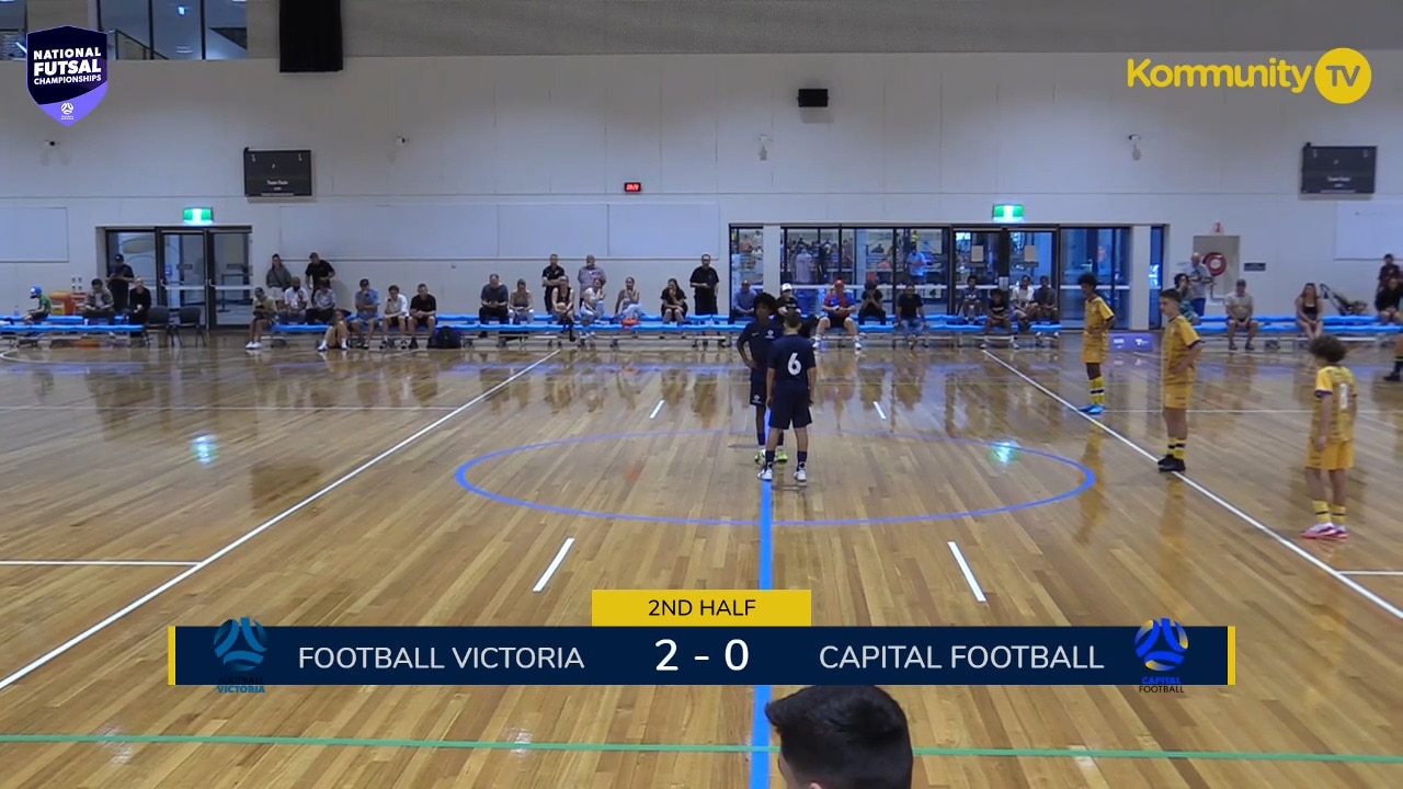 Replay: Football Victoria v Capital Football (U14 Boys QF) - 2025 National Futsal Championships Day 4