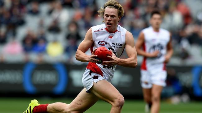 Jayden Hunt has been impressive for Melbourne this year. Picture: Getty Images.