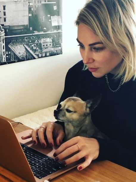 Kate Jenkinson and Bruno. Pic: Kate Jenkinson