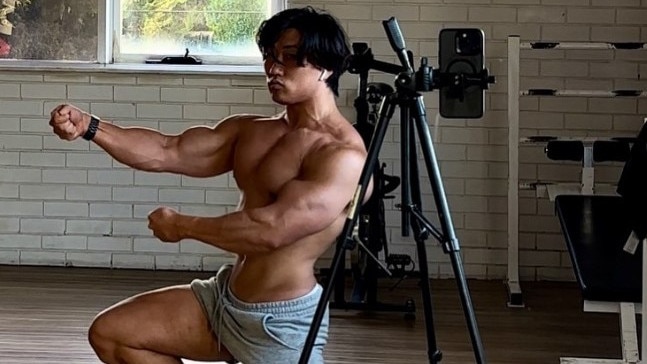 Victorian bodybuilder Joe Szeto. Image: Instagram.