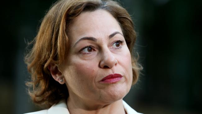 Jackie Trad is fighting to keep a Crime and Corruption Commission report secret. Picture: Steve Pohlner