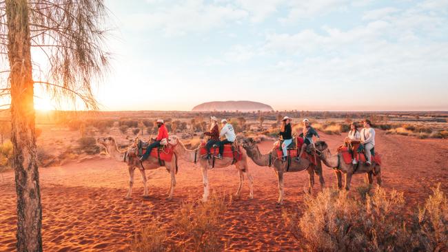 If you don’t want to walk, there’s always this. Picture: Jesse Lindeman / NT Tourism