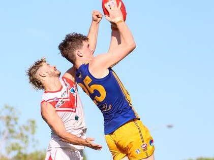 Brodie Newman is the NTFL's intercept king. Picture: Tymunna Clements / AFLNT Media