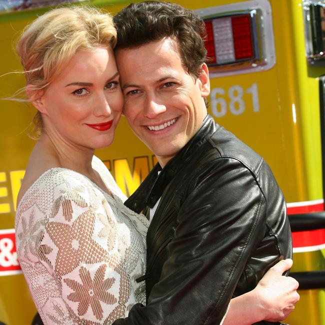 The couple in happier times, on a 2007 red carpet. Picture: Frederick M. Brown/Getty Images