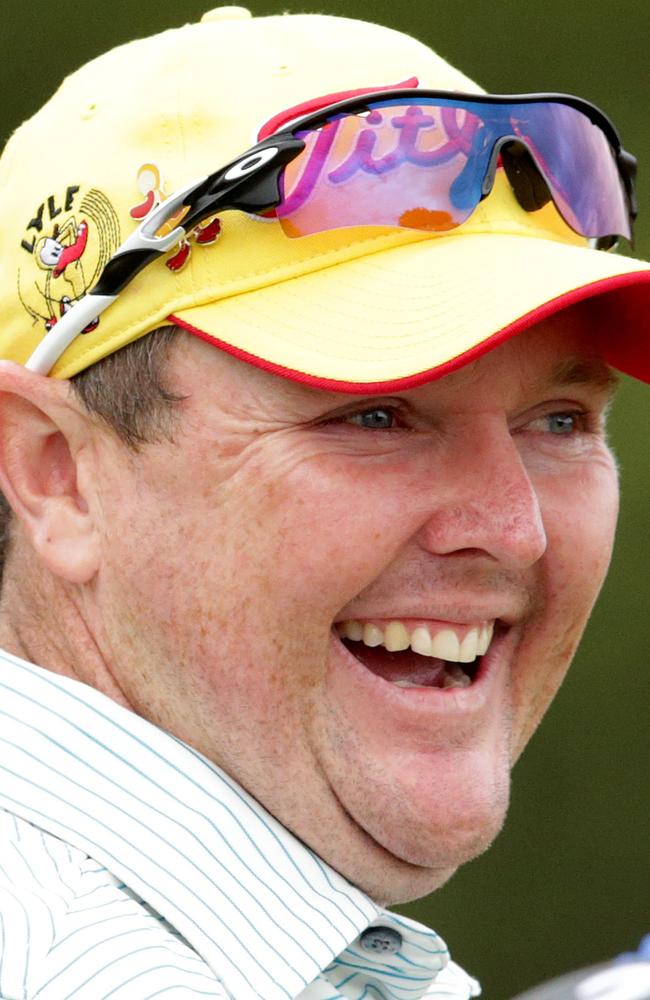 Despite everything he went through, Jarrod Lyle considered himself to be the “luckiest golfer going around”. Picture Wayne Ludbey