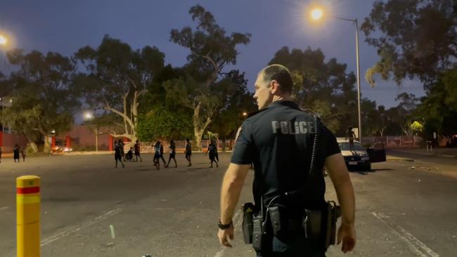 NT Police may have greater flexibility in using spit guards if the NTPA’s priorities are met by the Finocchiaro government. Picture: Jason Walls.