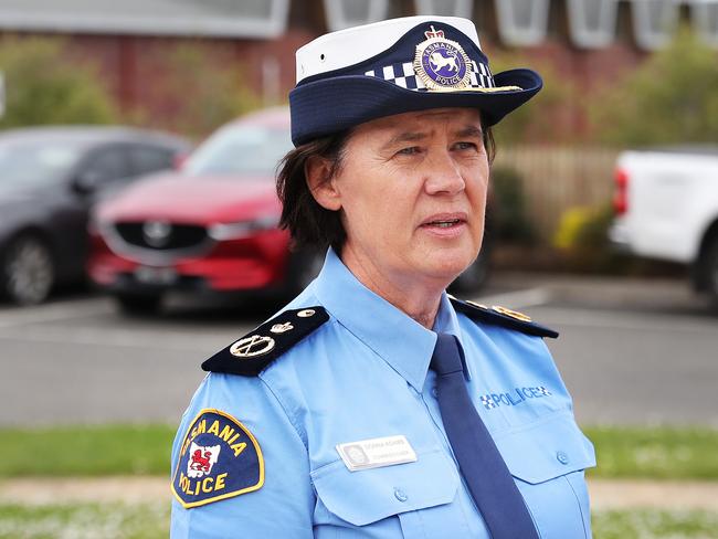 Donna Adams Tasmania Police Commissioner. Picture: Nikki Davis-Jones