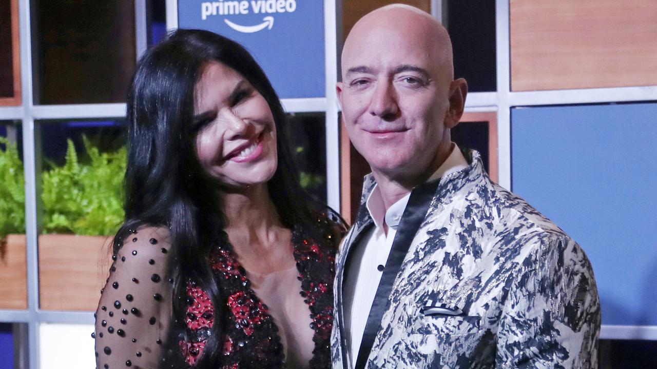 Jeff Bezos and Lauren Sanchez have bought a cosy love nest. Picture: AP Photo/Rafiq Maqbool