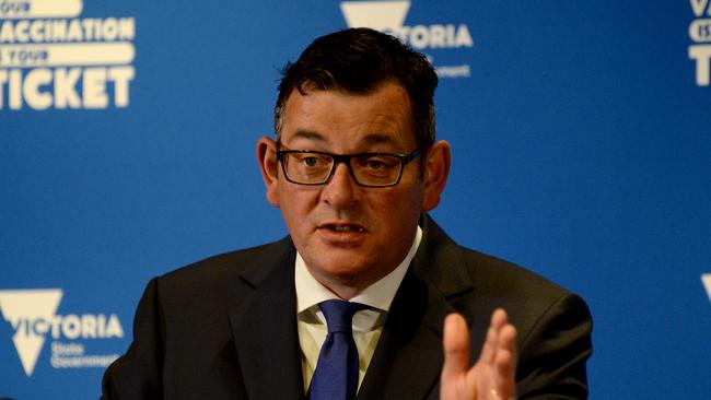 Victorian Premier Daniel Andrews. Picture: NCA NewsWire / Andrew Henshaw