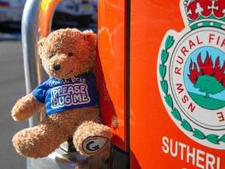 2,500 'Gentle Bears' have arrived at 46 Rural Fire Service stations around NSW. Picture: Contributed