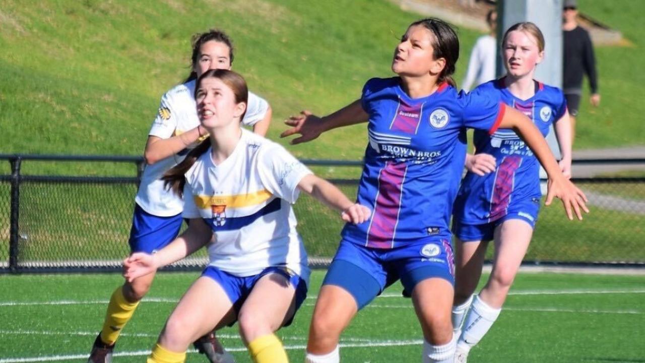 Sienna Dale in the NSW NPL Womens. Picture: Manly United