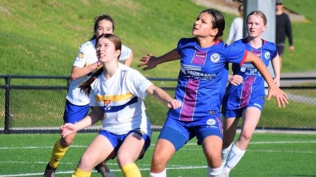 Sienna Dale in the NSW NPL Womens. Picture: Manly United