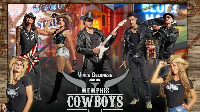 The Memphis Cowboys will be at the Seagulls Club on Saturday. Picture: Contributed