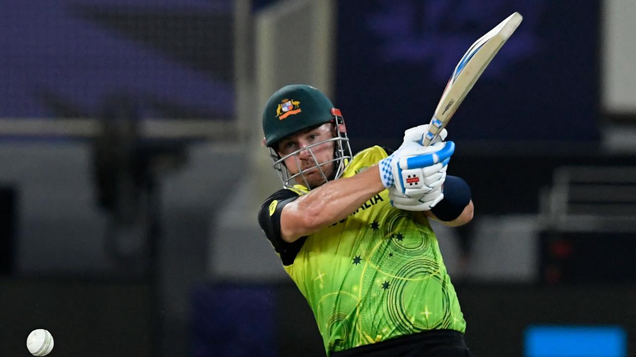 Australia's captain Aaron Finch set the tone during their run-chase win over Sri Lanka. Photo: AFP