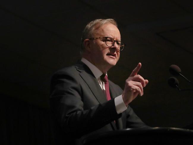 Anthony Albanese’s signature housing promise risks failure. Picture: NCA NewsWire / David Crosling