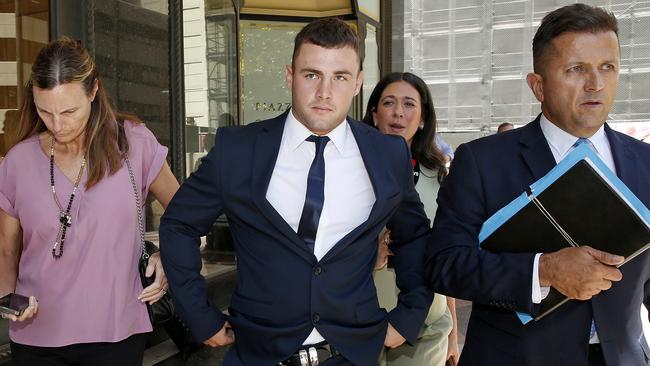 Sandon Smith leaves court in Sydney. Picture: NewsWire/John Appleyard