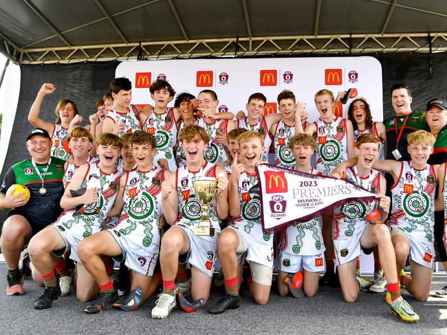 Action from Saturday's McDonaldâ€™s South East Queensland Youth Grand Finals played at Yeronga AFC. 2 September 2023. Picture, John Gass