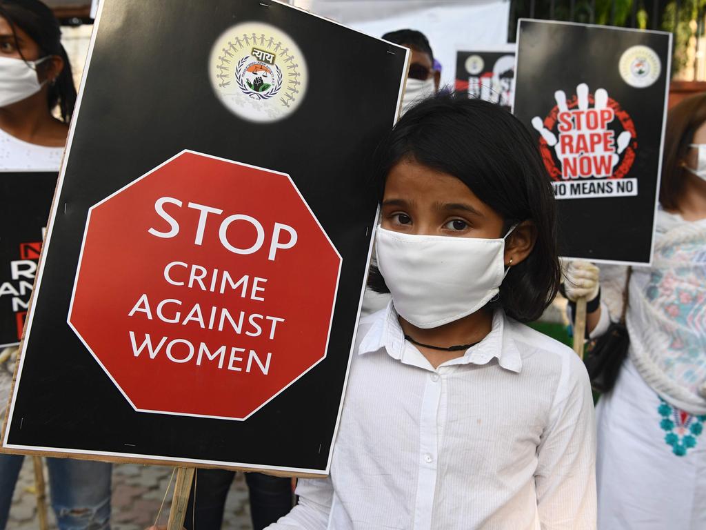 India sees an average of 90 reported rapes a day. Picture: Sajjad Hussain/AFP