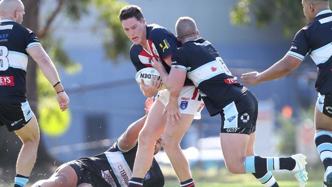 Nate Dwyer scored the matchwinning try in the grand final. Picture: Sue Graham