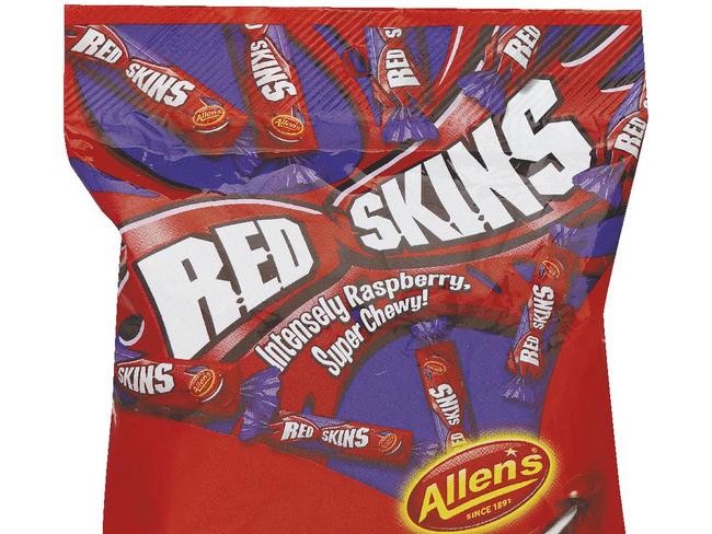 Allen's red skins are being re-named. Picture: Supplied